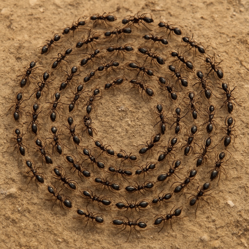 spirala mortii furnicilor