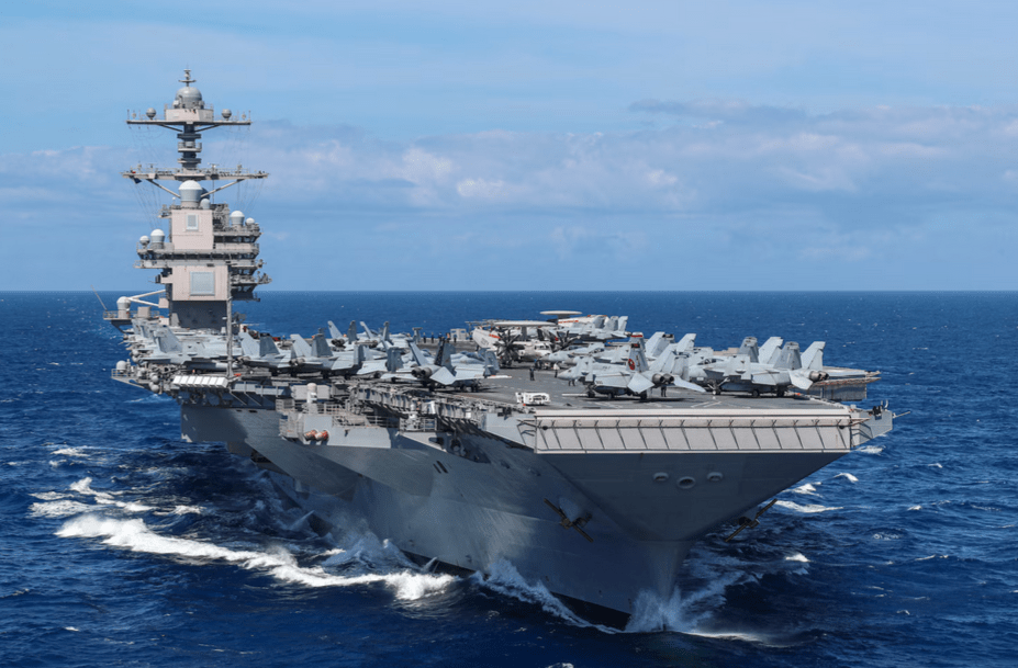 Gerald Ford intră în Marea Caraibelor