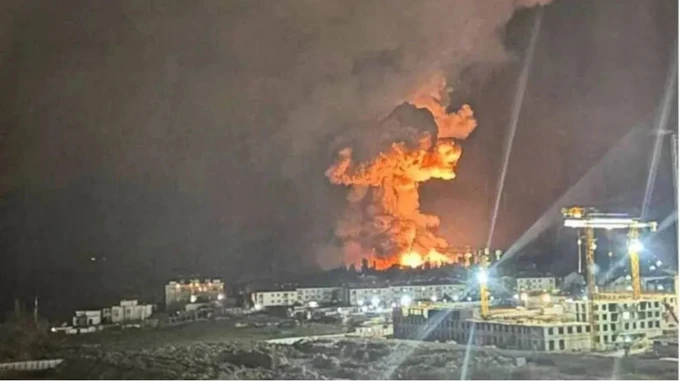 Atac cu drone asupra terminalului Novorossiisk